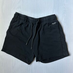 Hollister terry shorts black Sz S